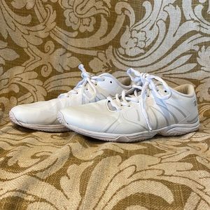 Varsity white sideline cheer shoes